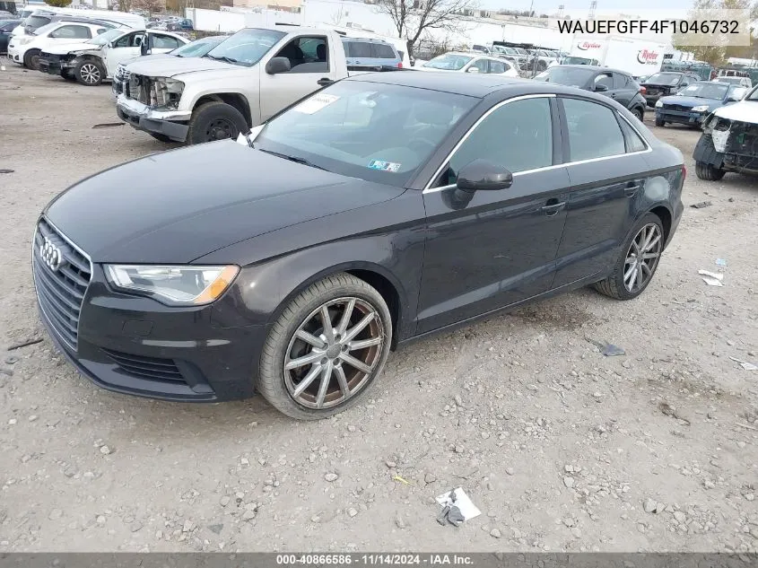 2015 Audi A3 2.0T Premium VIN: WAUEFGFF4F1046732 Lot: 40866586