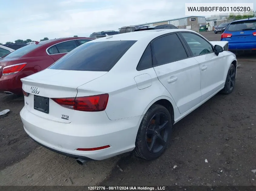 WAUB8GFF8G1105280 2016 Audi A3