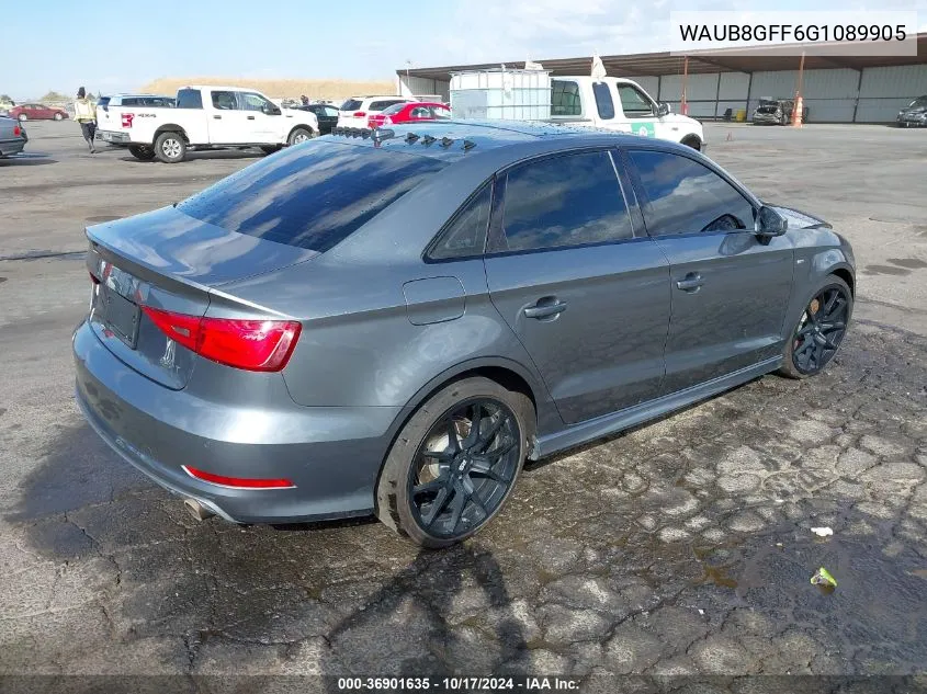 WAUB8GFF6G1089905 2016 Audi A3 2.0T Premium