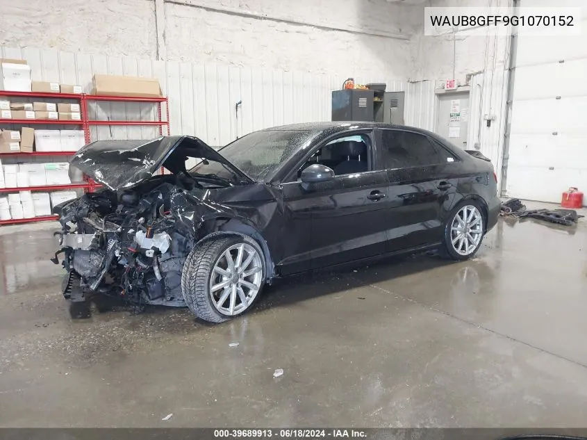 WAUB8GFF9G1070152 2016 Audi A3 2.0T Premium