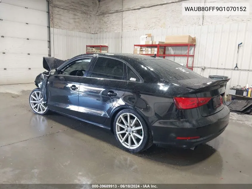 WAUB8GFF9G1070152 2016 Audi A3 2.0T Premium