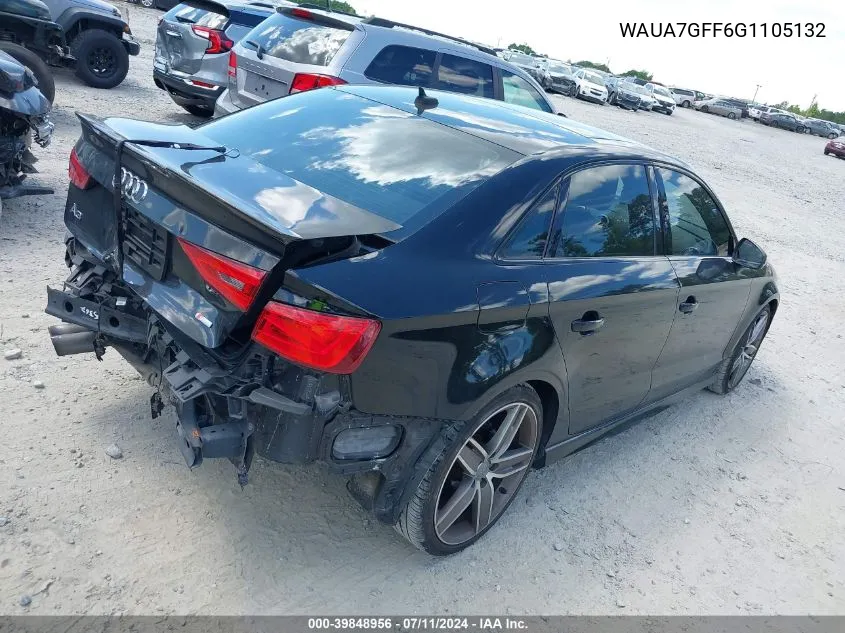 WAUA7GFF6G1105132 2016 Audi A3 1.8T Premium