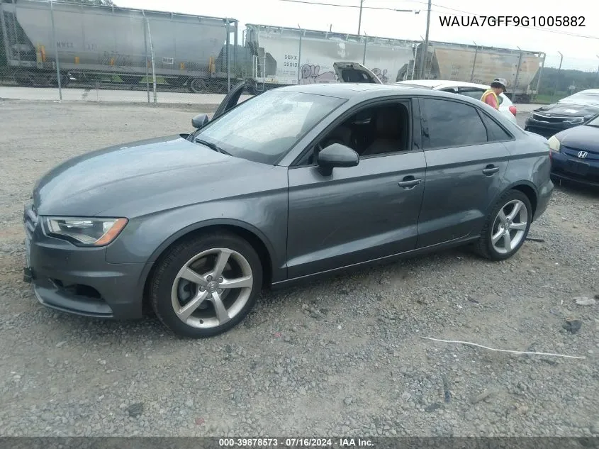 WAUA7GFF9G1005882 2016 Audi A3 1.8T Premium