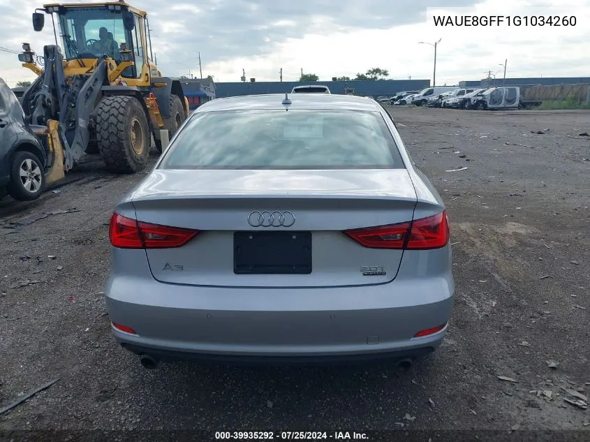 WAUE8GFF1G1034260 2016 Audi A3 2.0T Premium