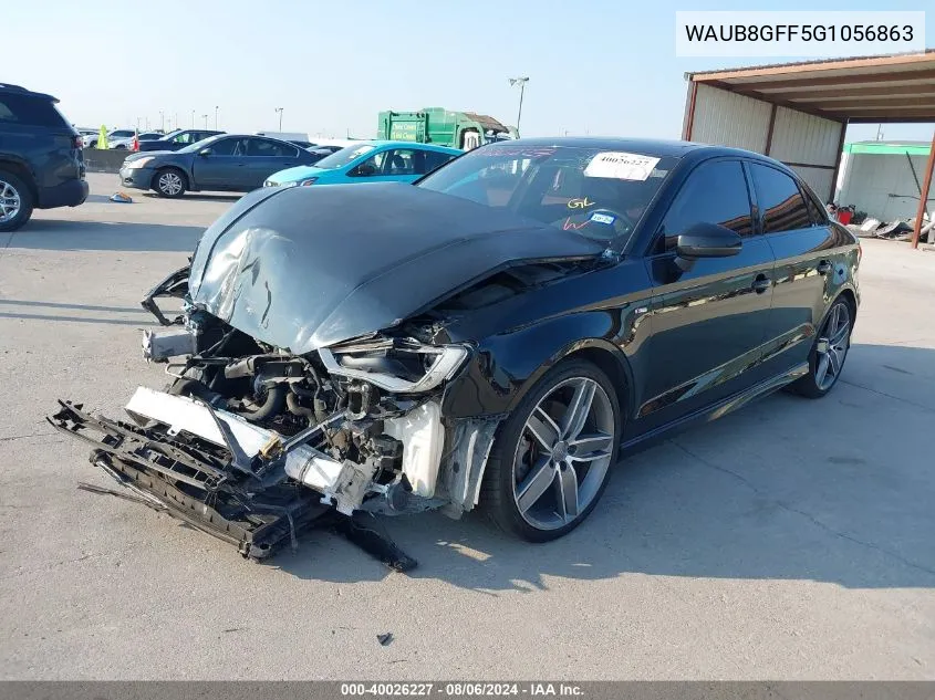 WAUB8GFF5G1056863 2016 Audi A3 2.0T Premium