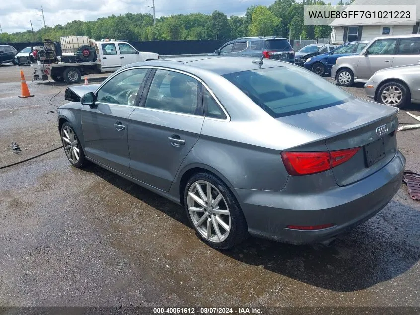 WAUE8GFF7G1021223 2016 Audi A3 2.0T Premium