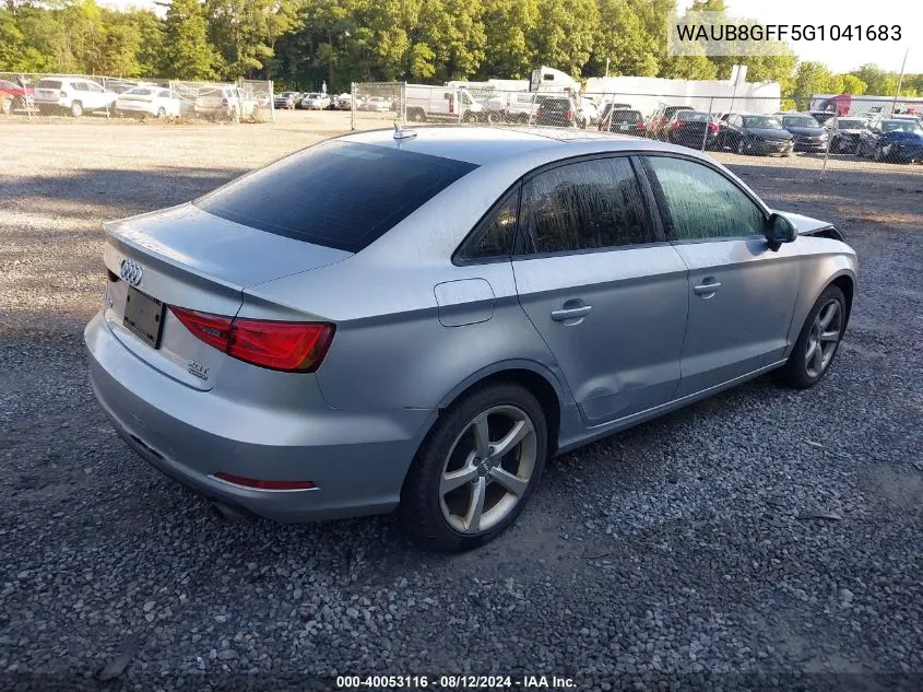 WAUB8GFF5G1041683 2016 Audi A3 2.0T Premium