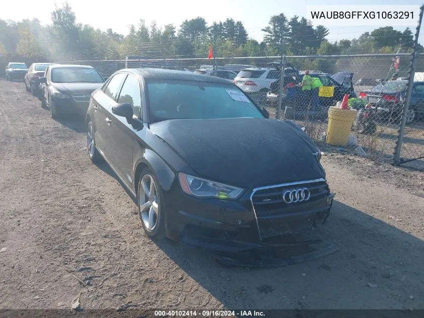 WAUB8GFFXG1063291 2016 Audi A3 Premium