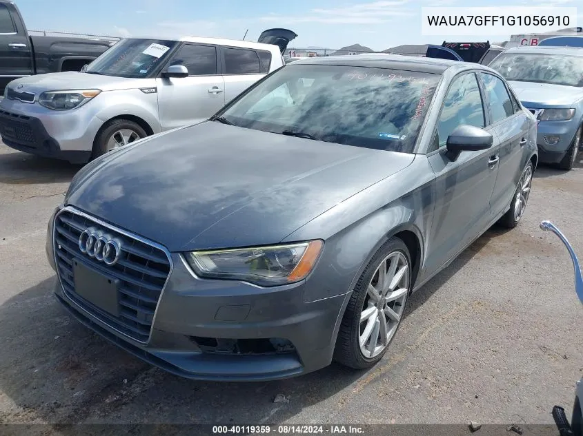 2016 Audi A3 1.8T Premium VIN: WAUA7GFF1G1056910 Lot: 40119359