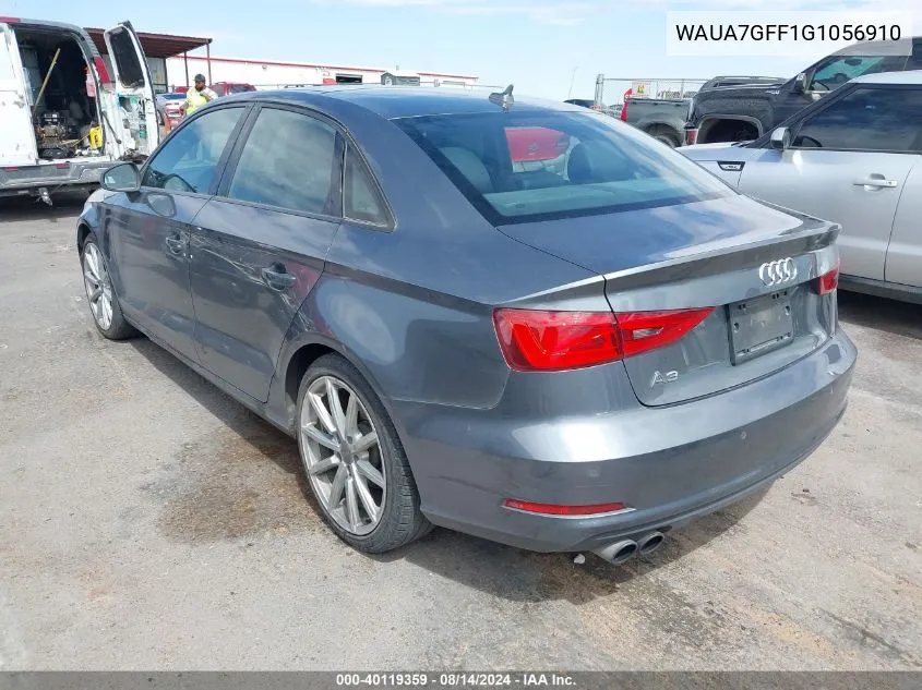 WAUA7GFF1G1056910 2016 Audi A3 1.8T Premium