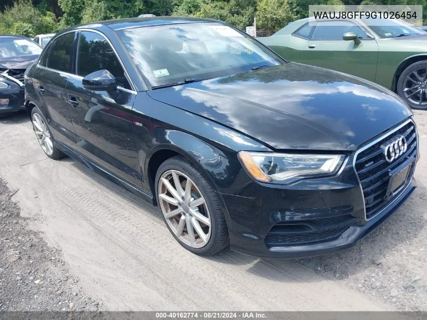 WAUJ8GFF9G1026454 2016 Audi A3 2.0T Premium