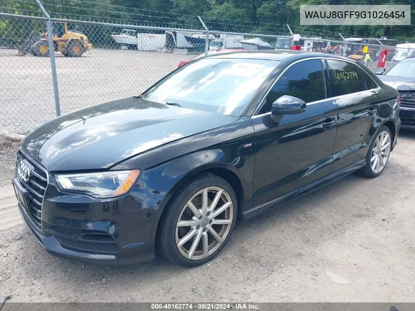 WAUJ8GFF9G1026454 2016 Audi A3 2.0T Premium