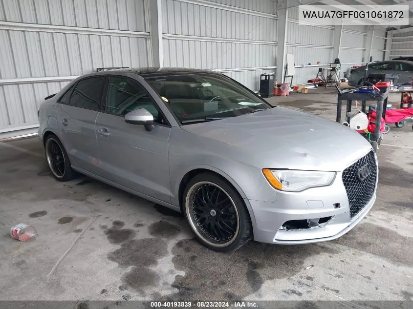 WAUA7GFF0G1061872 2016 Audi A3 1.8T Premium