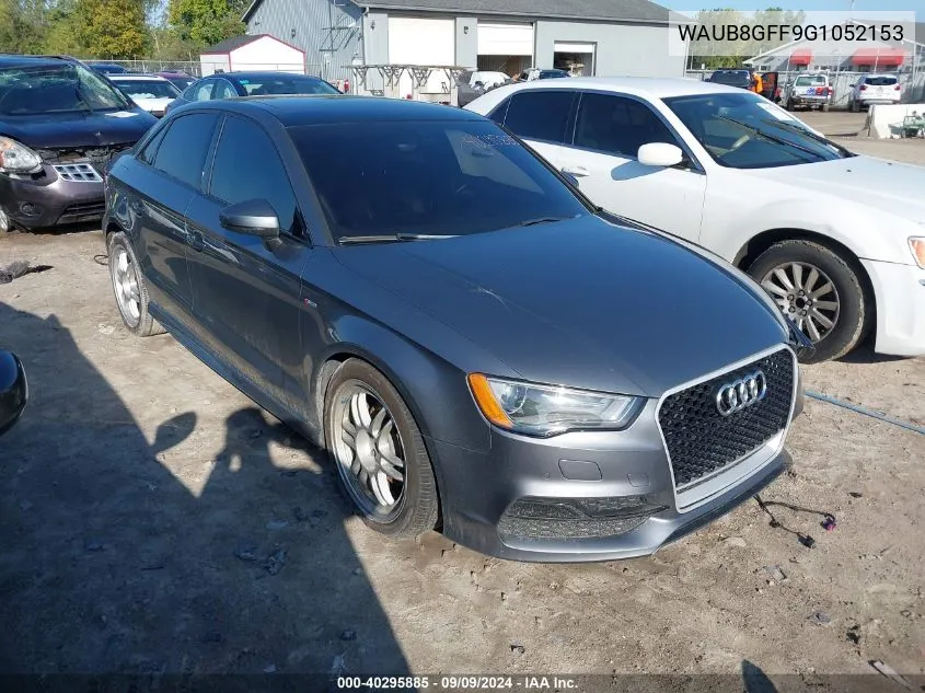 2016 Audi A3 2.0T Premium VIN: WAUB8GFF9G1052153 Lot: 40295885