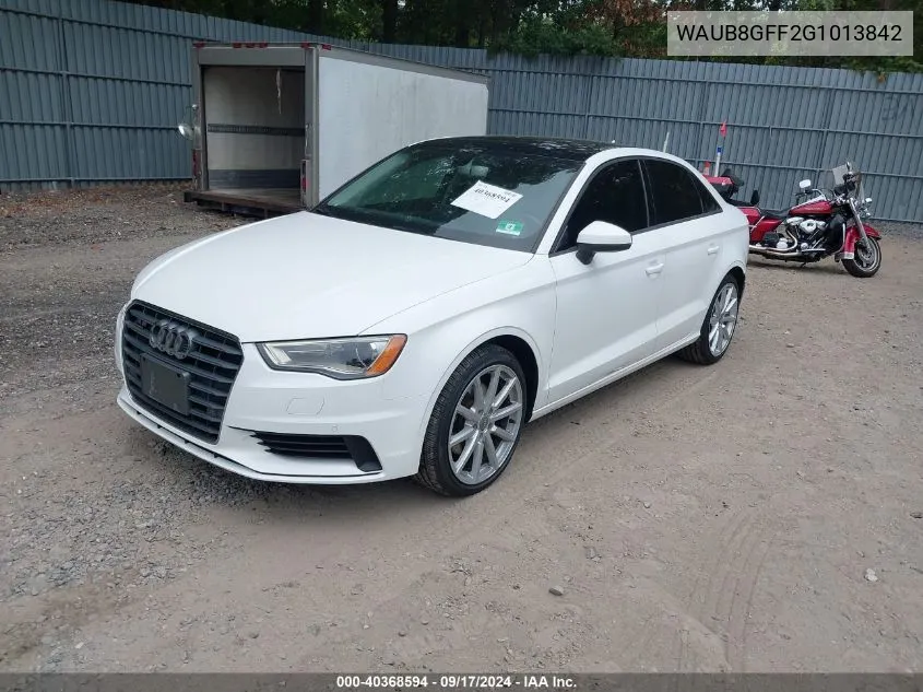 2016 Audi A3 2.0T Premium VIN: WAUB8GFF2G1013842 Lot: 40368594