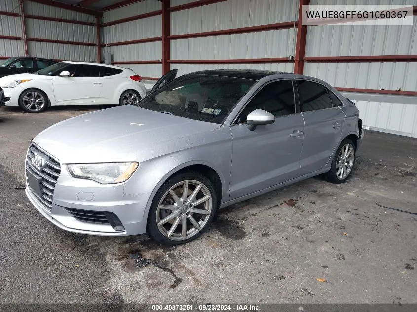 2016 Audi A3 2.0T Premium VIN: WAUE8GFF6G1060367 Lot: 40373251