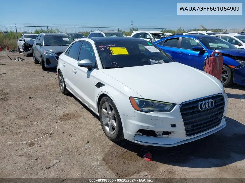 2016 Audi A3 1.8T Premium VIN: WAUA7GFF6G1054909 Lot: 40398505