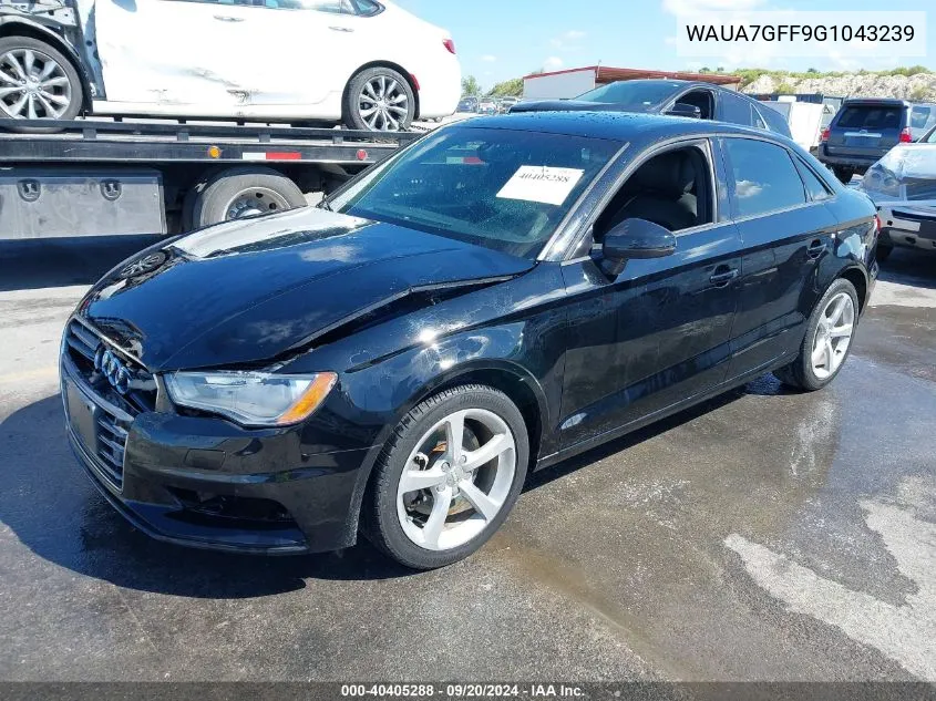 WAUA7GFF9G1043239 2016 Audi A3 1.8T Premium