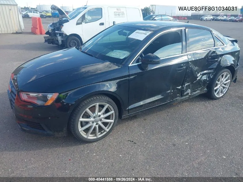 WAUE8GFF8G1034031 2016 Audi A3 2.0T Premium