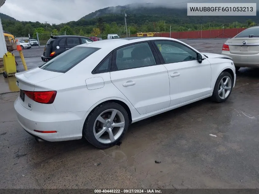 WAUB8GFF6G1053213 2016 Audi A3 2.0T Premium