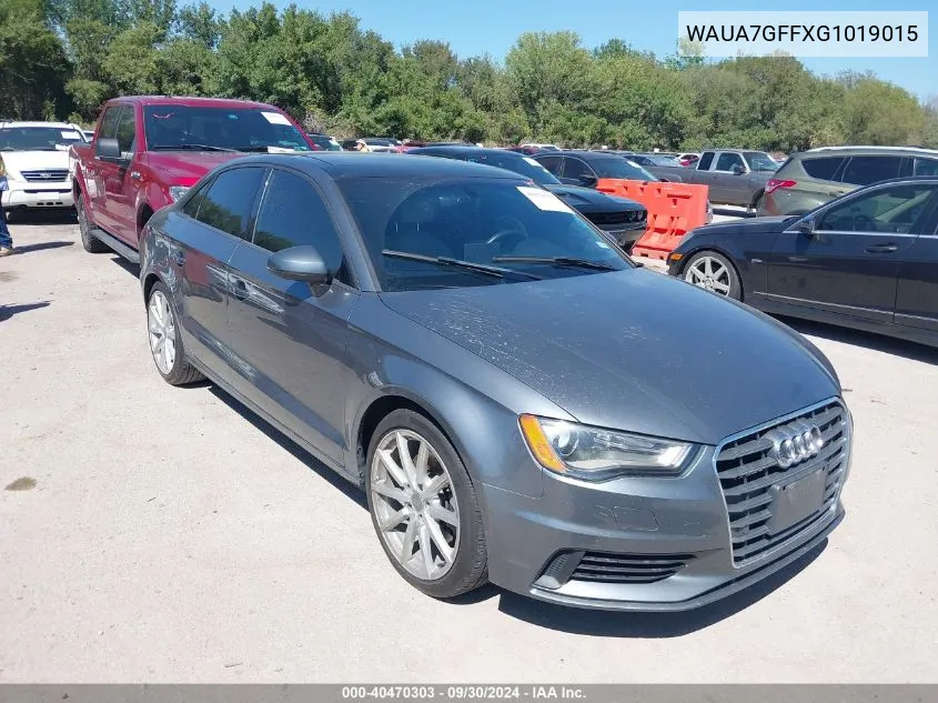 2016 Audi A3 1.8T Premium VIN: WAUA7GFFXG1019015 Lot: 40470303