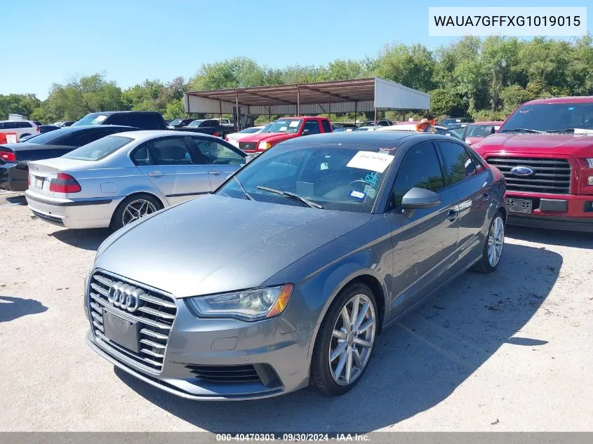 2016 Audi A3 1.8T Premium VIN: WAUA7GFFXG1019015 Lot: 40470303