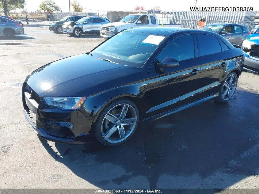 WAUA7GFF8G1038369 2016 Audi A3 1.8T Premium