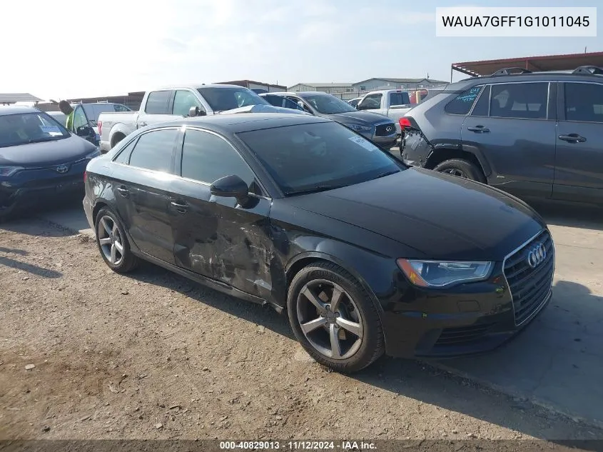 WAUA7GFF1G1011045 2016 Audi A3 1.8T Premium