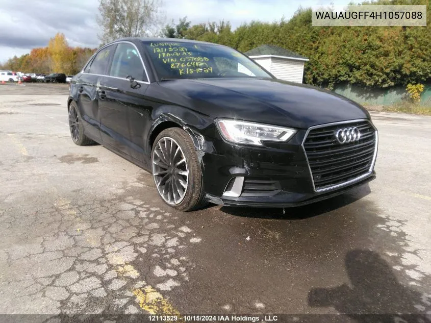 WAUAUGFF4H1057088 2017 Audi A3