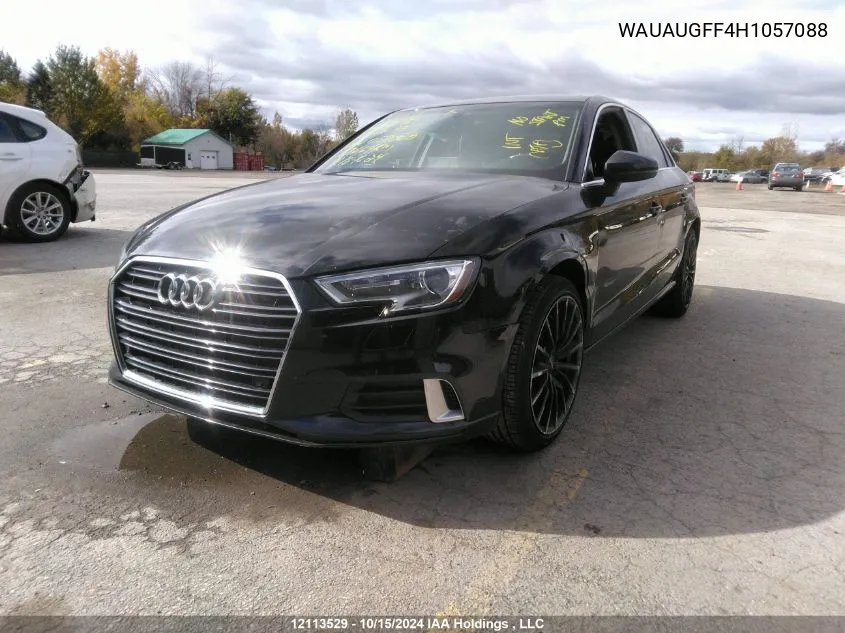 WAUAUGFF4H1057088 2017 Audi A3