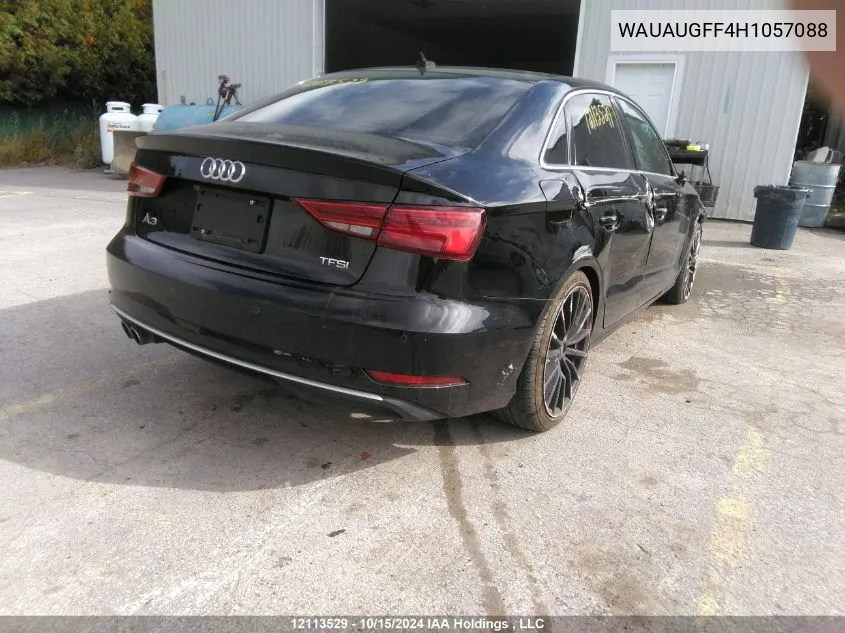 WAUAUGFF4H1057088 2017 Audi A3