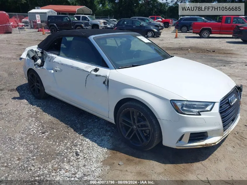 WAU78LFF7H1056685 2017 Audi A3 2.0T Premium