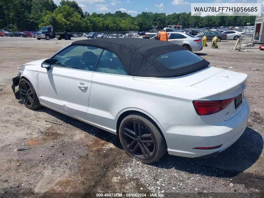 WAU78LFF7H1056685 2017 Audi A3 2.0T Premium