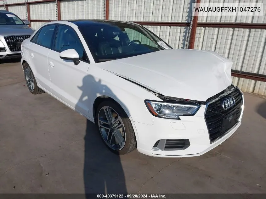 2017 Audi A3 2.0T Premium VIN: WAUAUGFFXH1047276 Lot: 40379122