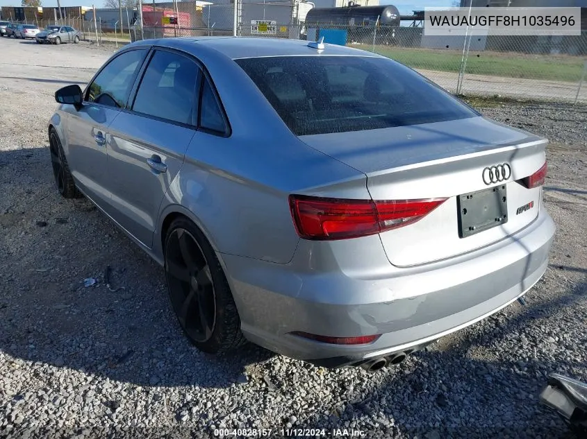 WAUAUGFF8H1035496 2017 Audi A3 2.0T Premium