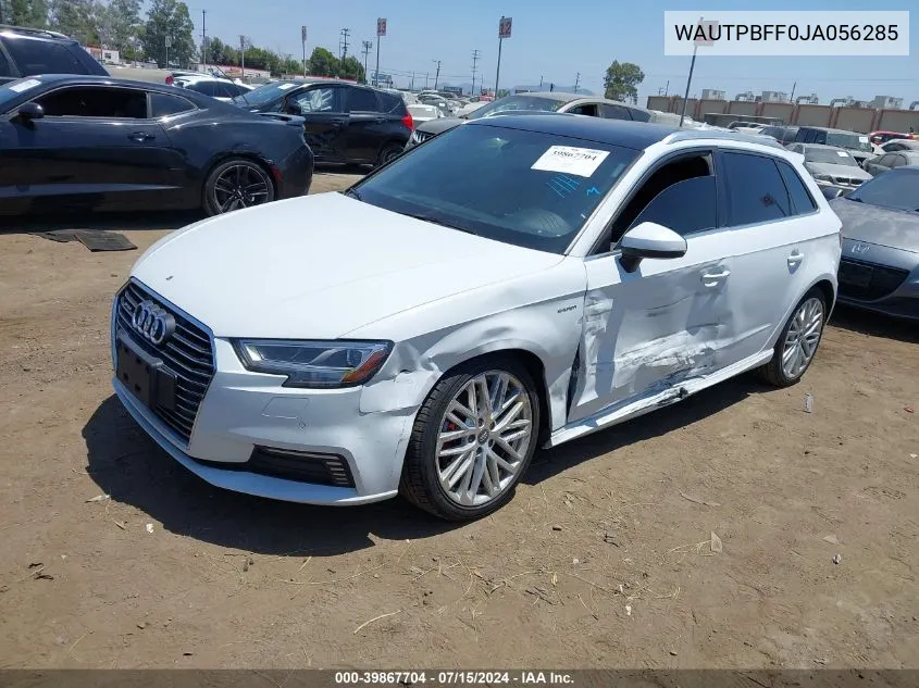 2018 Audi A3 E-Tron 1.4T Premium/1.4T Tech Premium VIN: WAUTPBFF0JA056285 Lot: 39867704