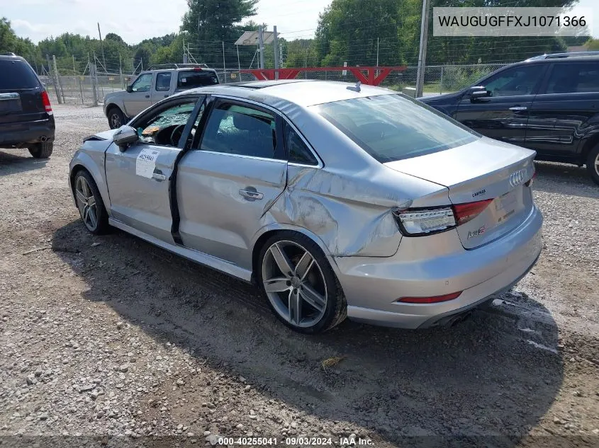 2018 Audi A3 2.0T Premium/2.0T Tech Premium VIN: WAUGUGFFXJ1071366 Lot: 40255041