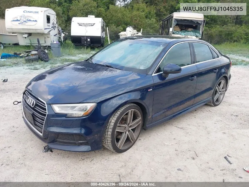 WAUJ8GFF9J1045335 2018 Audi A3 Premium Plus