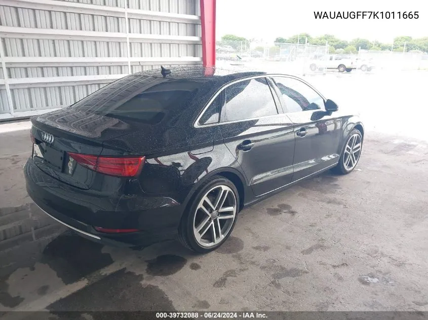 WAUAUGFF7K1011665 2019 Audi A3 40 Premium