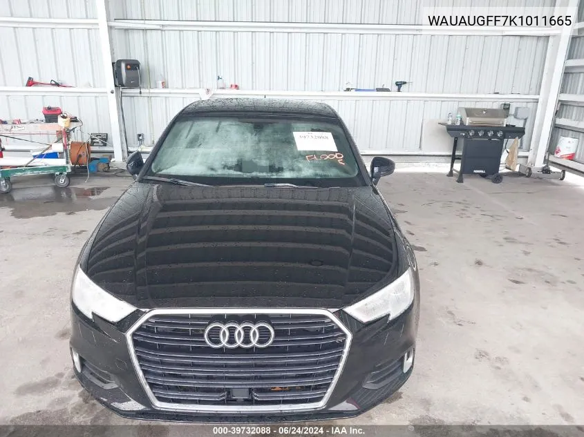 WAUAUGFF7K1011665 2019 Audi A3 40 Premium