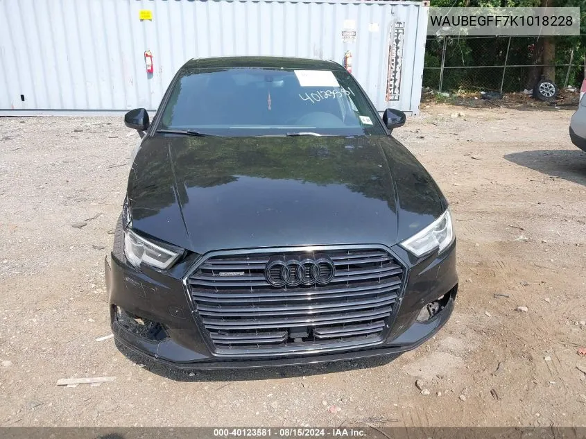 WAUBEGFF7K1018228 2019 Audi A3 45 Premium