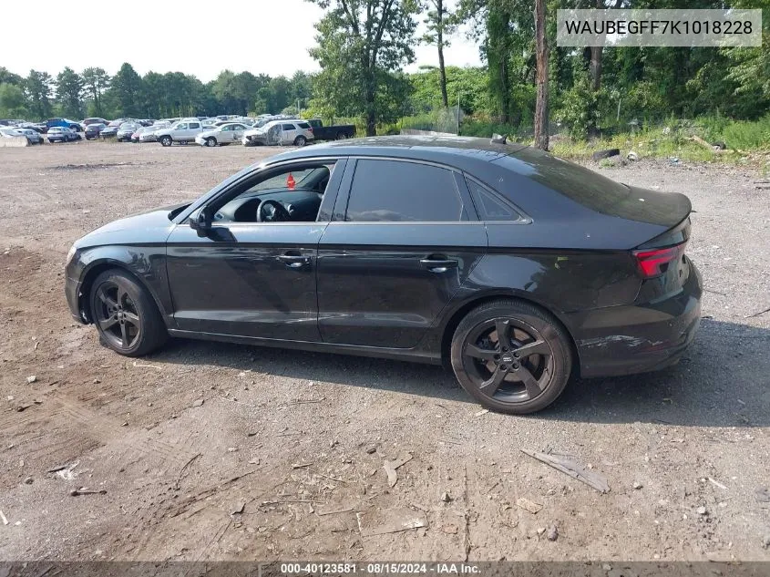 WAUBEGFF7K1018228 2019 Audi A3 45 Premium