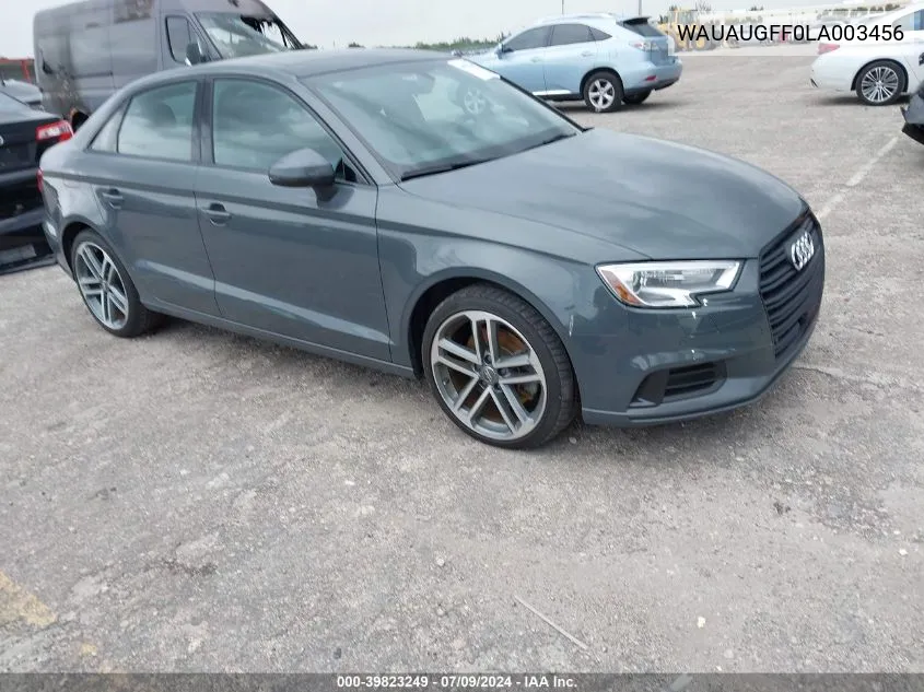 WAUAUGFF0LA003456 2020 Audi A3 Premium 40 Tfsi Front-Wheel Drive S Tronic