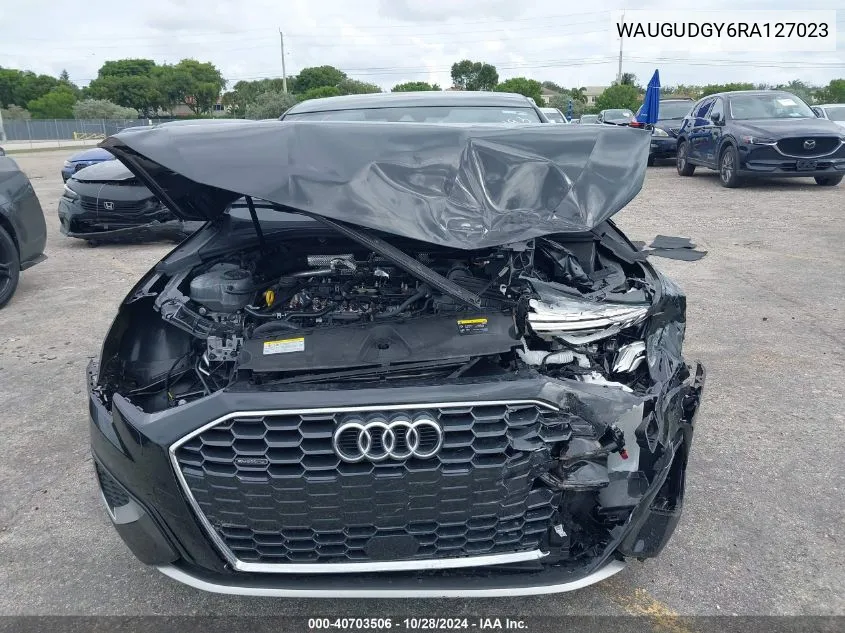 2024 Audi A3 Premium 40 Tfsi Quattro S Tronic VIN: WAUGUDGY6RA127023 Lot: 40703506