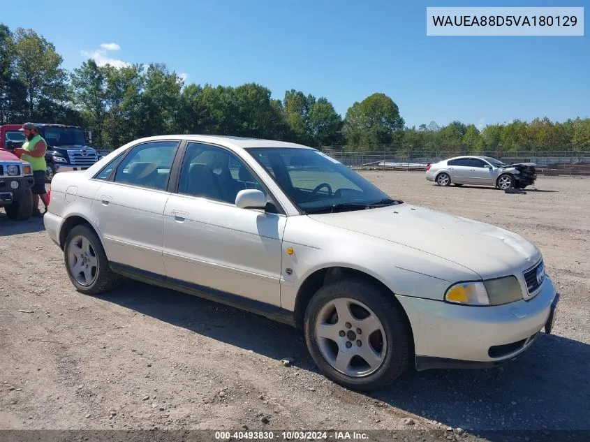 1997 Audi A4 2.8 VIN: WAUEA88D5VA180129 Lot: 40493830