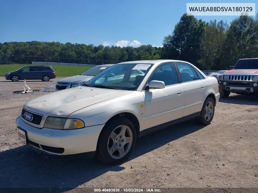 1997 Audi A4 2.8 VIN: WAUEA88D5VA180129 Lot: 40493830