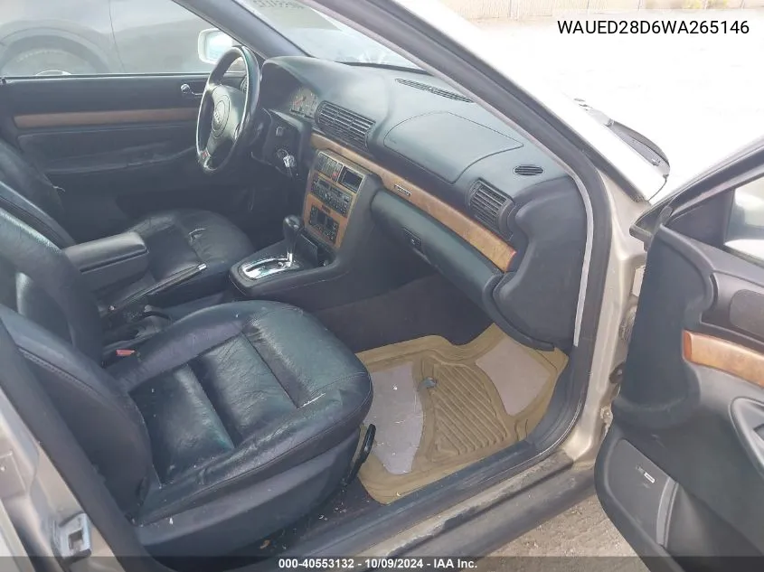 WAUED28D6WA265146 1998 Audi A4 2.8