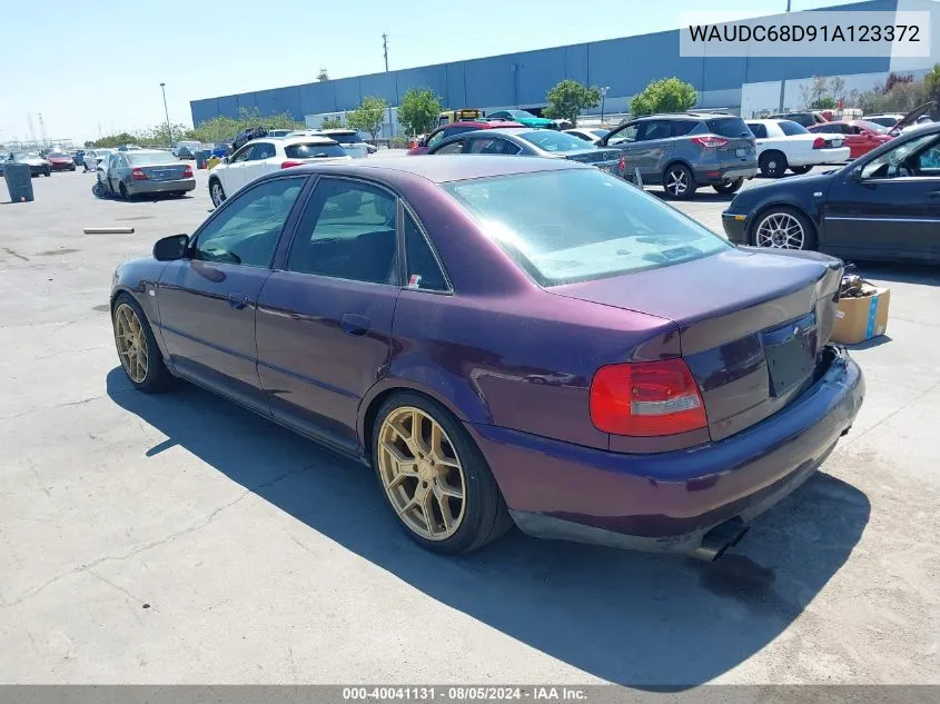 WAUDC68D91A123372 2001 Audi A4 1.8 T