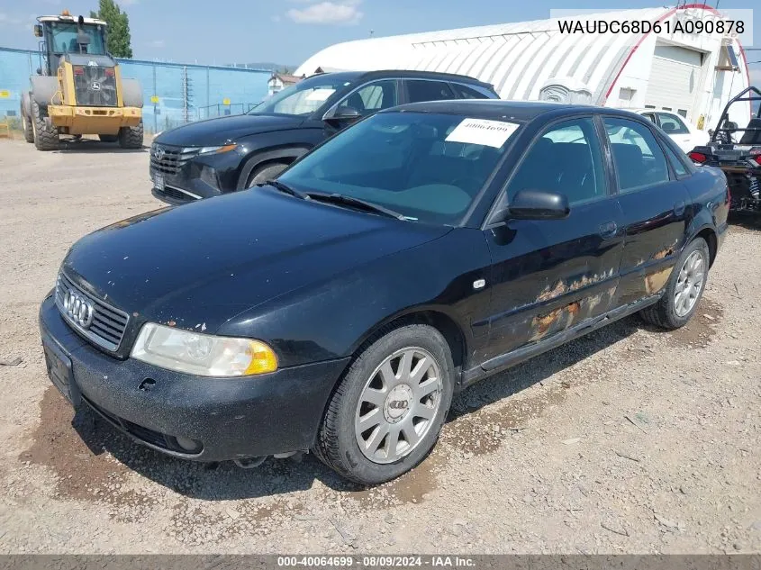 2001 Audi A4 1.8 T VIN: WAUDC68D61A090878 Lot: 40064699