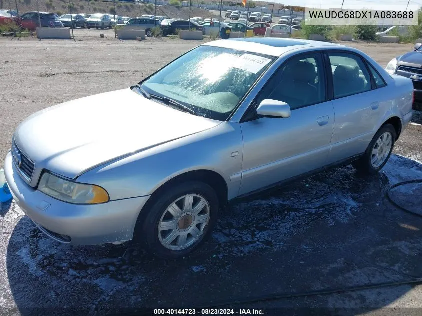 2001 Audi A4 1.8 T VIN: WAUDC68DX1A083688 Lot: 40144723